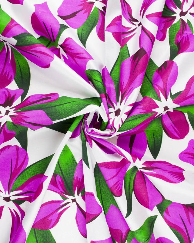 Polynesian fabric MATAMUA Purple - Tissushop